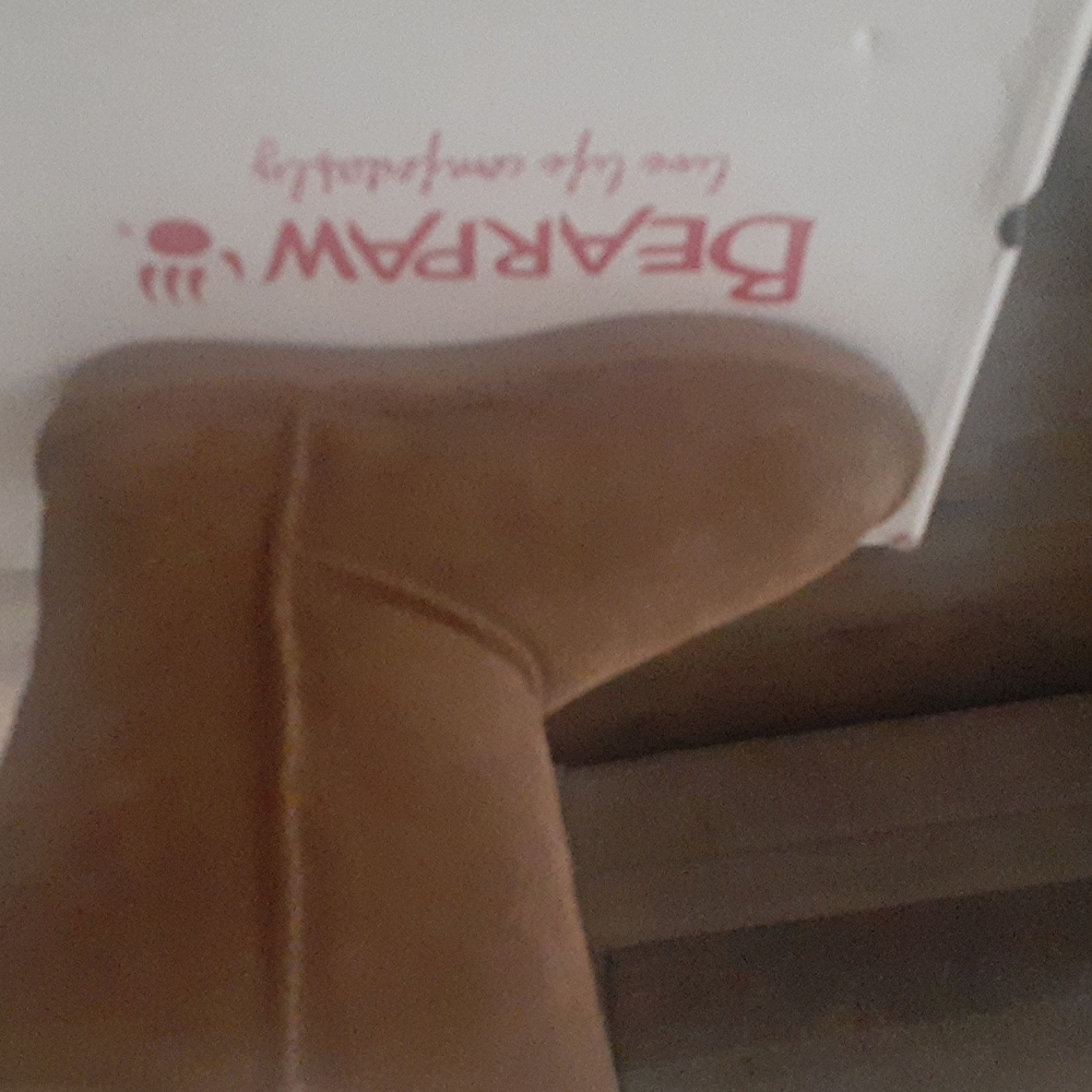 Pair of brn boots